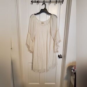 Elegant White Women's Top